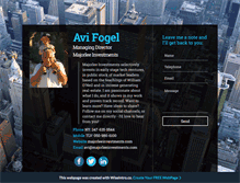 Tablet Screenshot of majorleeinvestments.com